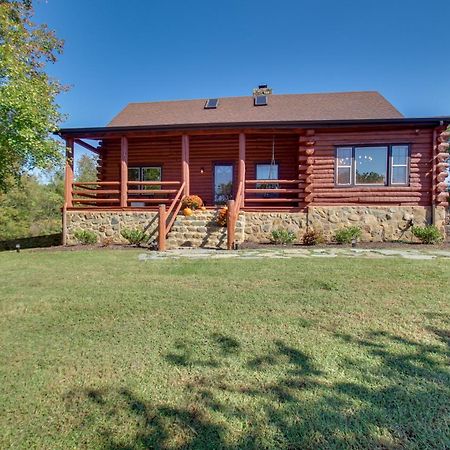 Cozy Log Cabin Getaway With Fire Pit And 3 Acres! Ruckersville Buitenkant foto