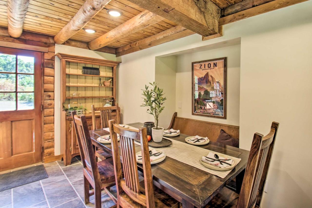 Cozy Log Cabin Getaway With Fire Pit And 3 Acres! Ruckersville Buitenkant foto