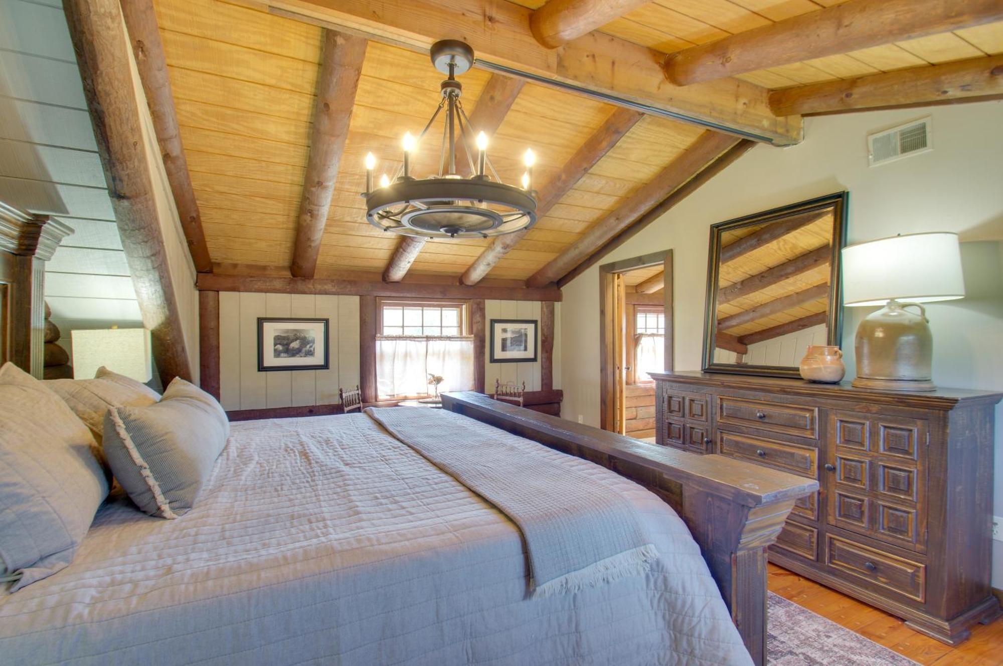 Cozy Log Cabin Getaway With Fire Pit And 3 Acres! Ruckersville Buitenkant foto