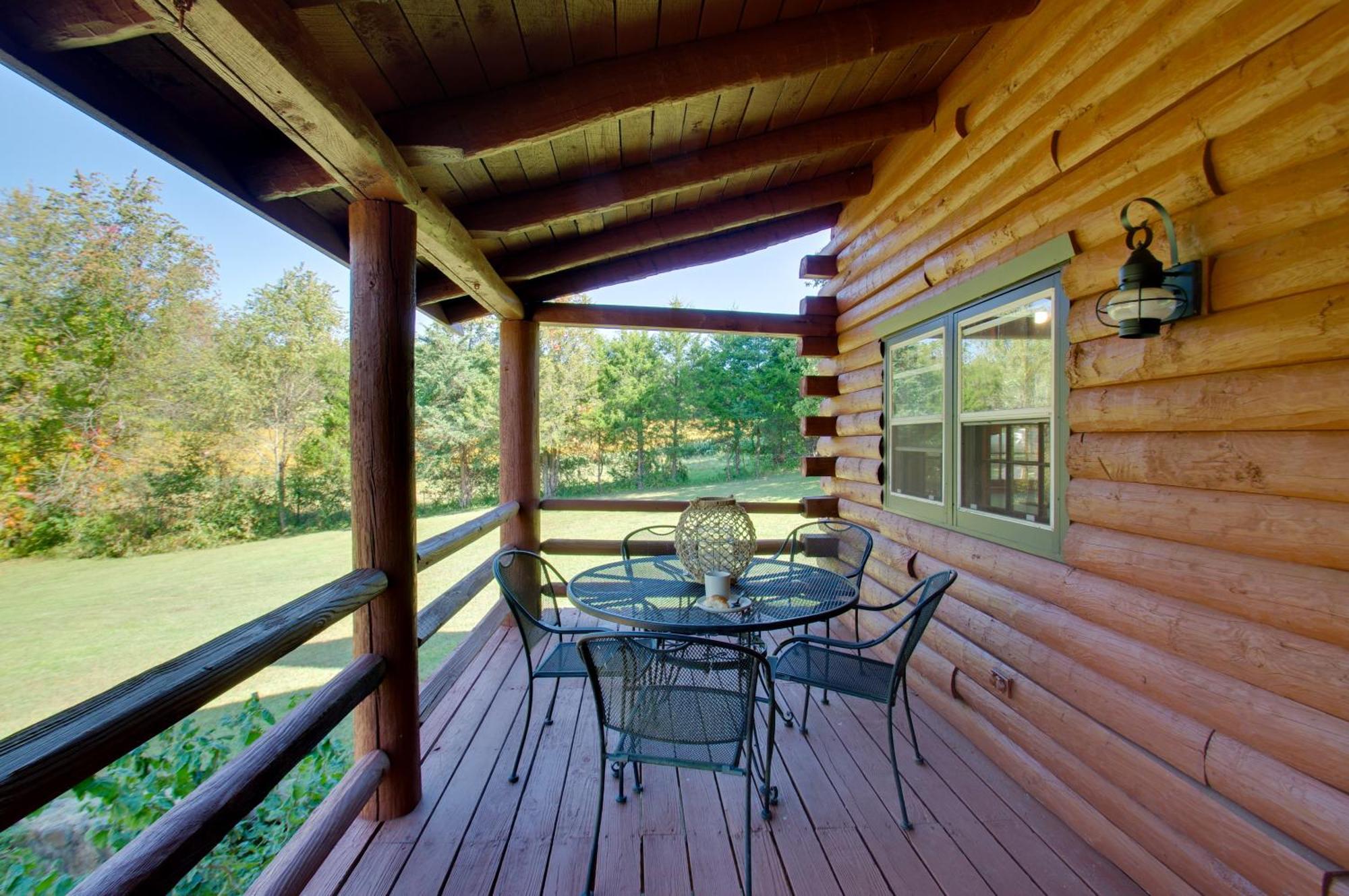 Cozy Log Cabin Getaway With Fire Pit And 3 Acres! Ruckersville Buitenkant foto